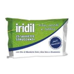 Iridina Iridil 25 Salviette Struccanti Accessori Igiene, Cura E Depilazione