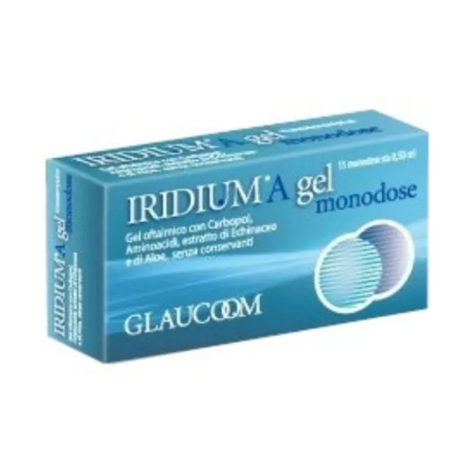 Iridium A Gel Monodose Oftalmico 15 Oftioli Occhi Arrossati
