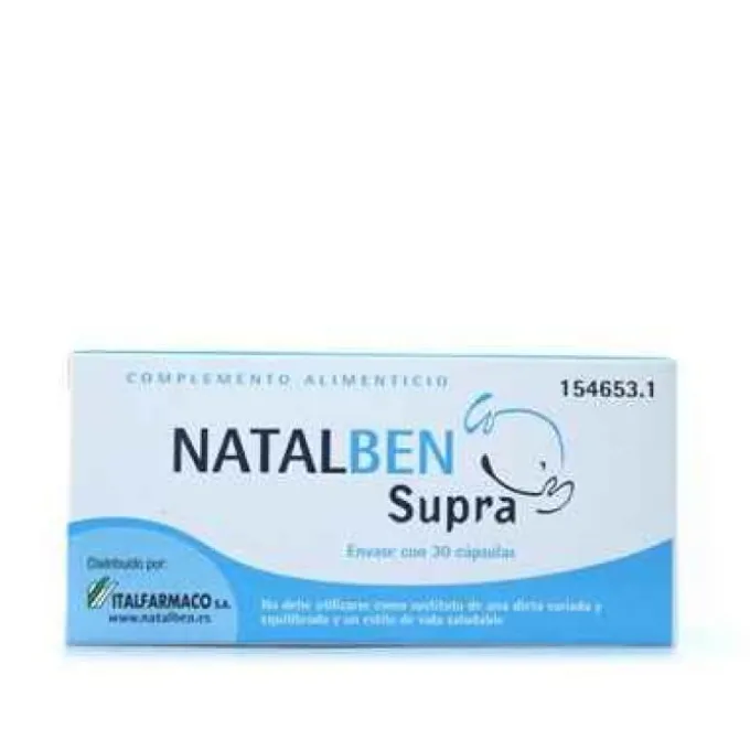 Italfarmaco Natalben Supra Integratore Gravidanza 30 Capsule Molli
