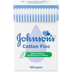 Johnson's Cotton Fioc 100% Cotone 100 Pezzi