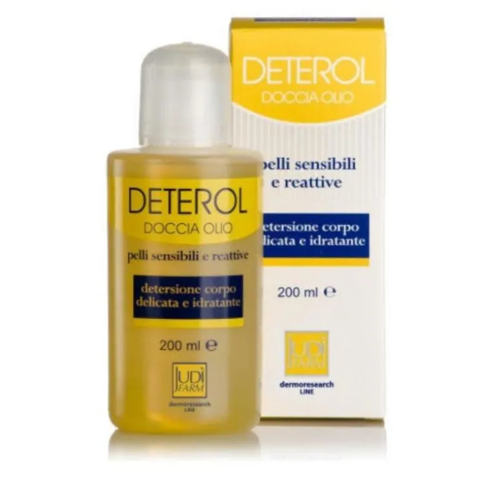 Judifarm Deterol Doccia Olio Detersione Corpo Pelle Intollerante 200 Ml