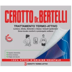 Kelemata Dr Bertelli Cerotto Termo-Attivo 3 Pezzi Cerotti
