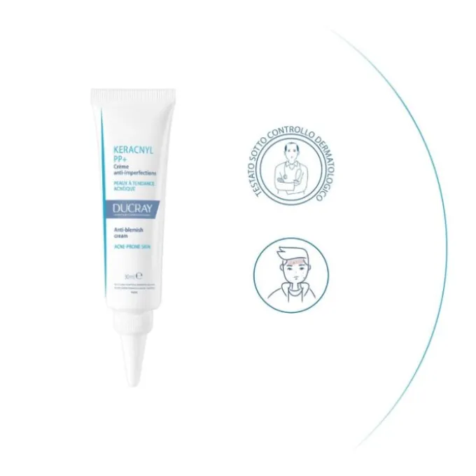 Keracnyl Pp+ Ducray Crema Anti-Imperfezioni Per Pelle Grassa E Acneica 30 Ml