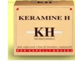 Keramin H Fascia Rossa Integratore Per Capelli Grassi 10 Fiale 10 Ml