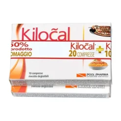 Kilocal 20 Compresse + 20 Compresse Controllo Della Fame E Del Metabolismo
