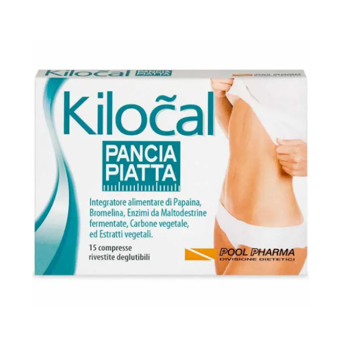 Kilocal Pancia Piatta Integratore Dimagrante 15 Compresse