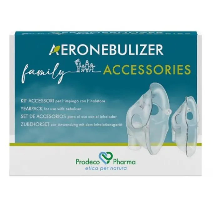 Kit Aeronebulizer Family 8 Pezzi Accessori Aerosol