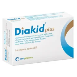 Konpharma Diakid Plus Integratore 14 Capsule Spremibili Fermenti Lattici Bimbi