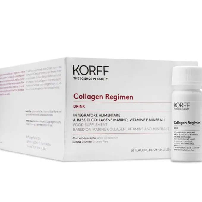 Korff Collagen Regimen Drink - 28 Pz X 25 Ml Salute Della Pelle Ed Anti-Invecchiamento