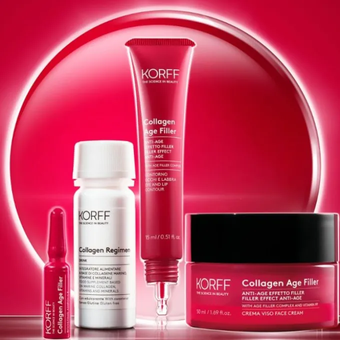 Korff Collagen Regimen Drink - 28 Pz X 25 Ml Salute Della Pelle Ed Anti-Invecchiamento
