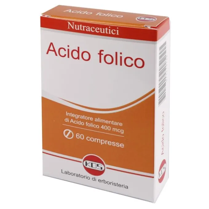 Kos Acido Folico 400Mcg 60 Compresse Gravidanza E Allattamento