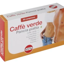 Kos Caffe' Verde Pancia Piatta 60 Compresse Controllo Della Fame E Del Metabolismo
