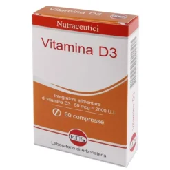 Kos Vitamina D3 60 Compresse Salute Delle Ossa