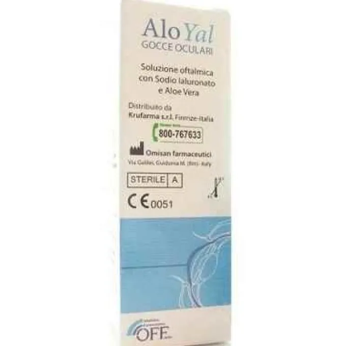 Krufarma Alo Yal Soluzione Oftalmica Protezione Corneale 8 Ml Occhi Secchi