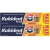 KUKIDENT PLUS MORSO INSUPERABILE CREMA ADESIVA PER DENTIERE TOTALI E PARZIALI BIPACCO 2 X 57 G
