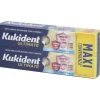 KUKIDENT ULTIMATE NEUTRO CREMA ADESIVA PER DENTIERA E PROTESI DENTALE BIPACCO TECNOLOGIA ANTI-INFILTRAZIONI