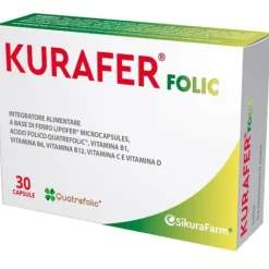 Kurafer Folic 30 Capsule Gravidanza E Allattamento