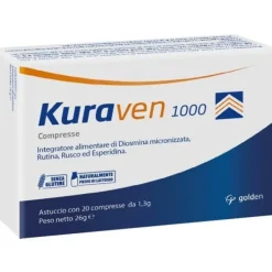 Kuraven 1000 20 Compresse Da 1,3 G Senza Glutine Naturalmente Privo Di Lattosio