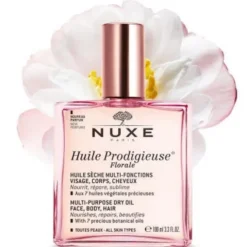 Laboratoire Nuxe Olio Secco Huile Prodigieuse Olio Secco Floreale Viso Corpo Capelli 100 Ml