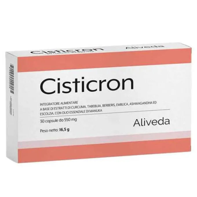 Laboratori Aliveda Cisticron 30 Capsule 12,96 Grammi
