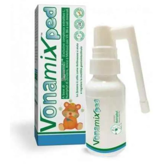 Laboratori Nutriphyt Vonamix Ped Spray Orale 15 Ml Mal D'auto