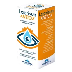 LACRISUN ANTIOX SOLUZIONE OFTALMICA ANTIOSSIDANTE 10 ML - DISPOSITIVO MEDICO CLASSE IIB