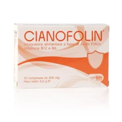 Laerbium Cianofolin Integratore Di Vitamine E Acido Folico 30 Compresse Salute Metabolica