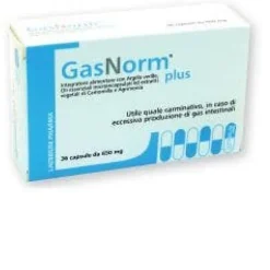 Laerbium Gasnorm Plus Integratore 36 Capsule Gonfiore
