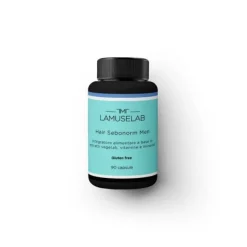 Lamuselab Capelli Pelle Grassa Uomo 90 Capsule Integratori Anticaduta