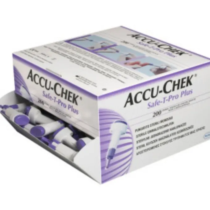 Lancette Pungidito Accu-Chek Safe T Pro Plus Pd 200 Pezzi