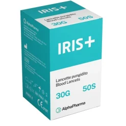 LANCETTE PUNGIDITO IRIS+ 30 GAUGE 50 PEZZI - DISPOSITIVO MEDICO CLASSE IIA