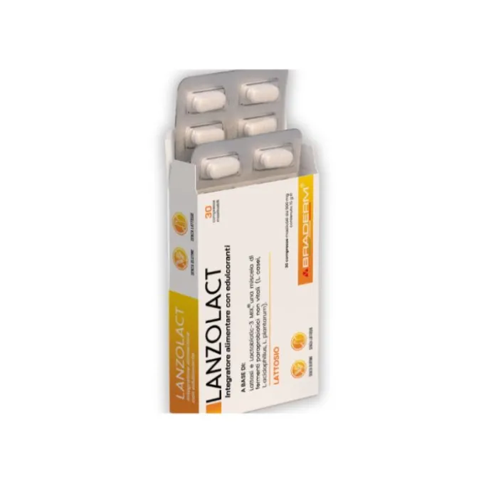 Lanzolact Compresse 30 Compresse - Integratore Alimentare Fermenti Lattici
