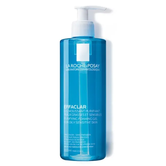 La Roche-Posay Effaclar Gel Purificante Micro-Peeling 400 Ml Detergenti Viso Pelle Grassa