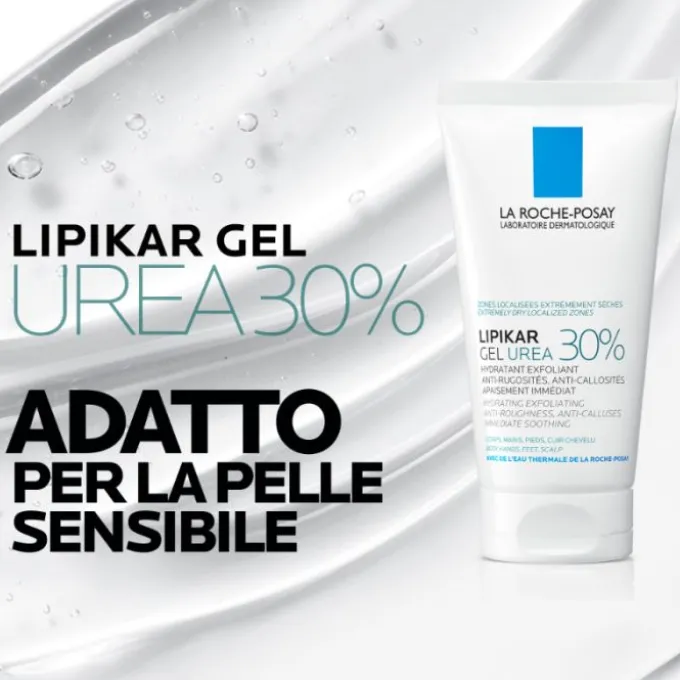 La Roche-Posay Lipikar Gel Urea 30% Idratante Esfoliante Con Urea 30% E Niacinamide 50Ml
