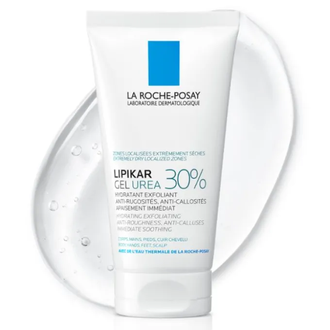 La Roche-Posay Lipikar Gel Urea 30% Idratante Esfoliante Con Urea 30% E Niacinamide 50Ml