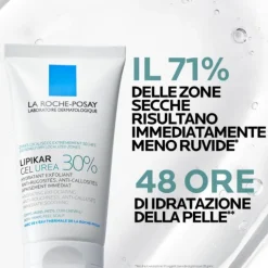 La Roche-Posay Lipikar Gel Urea 30% Idratante Esfoliante Con Urea 30% E Niacinamide 50Ml