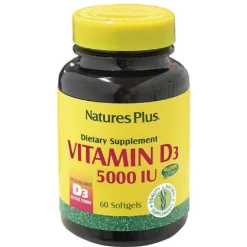 La Strega Nature's Plus Vitamina D3 5000 Ui Integratore 60 Capsule Salute Delle Ossa