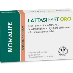 Lattasi Fast Oro 40 Compresse Fermenti Lattici