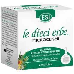 Le Dieci Erbe Microclismi 6 Microclismi Lassativi Azione Immediata