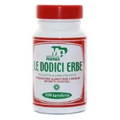 Le Dodici Erbe Integratore Intestinale 100 Tavolette Regolarita E Depurazione