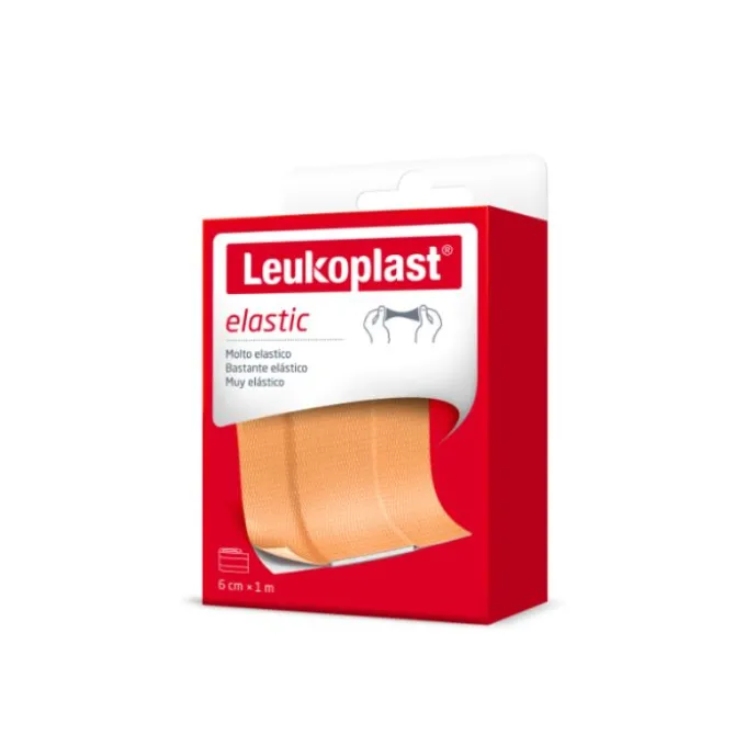 Leukoplast Elastic Cerotto In Striscia Ritagliabile M 1X6 Cm Cerotti In Strisce Classici