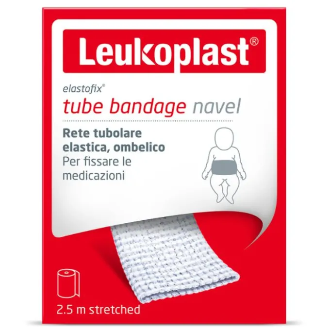 Leukoplast Elastofix Bende Di Fissaggio Ombelico 2.5M 1 Pezzo
