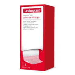 Leukoplast Elastomull Haft Benda Di Fissaggio Elastica Autoaderente Cm 12X4 M