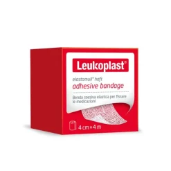 Leukoplast Elastomull Haft Benda Di Fissaggio Elastica Autoaderente Cm 4X4 M