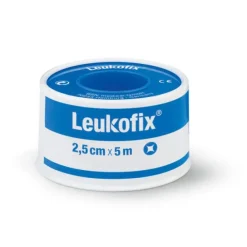 Leukoplast Leukofix Cerotto Rocchetto Trasparente Per Fissaggio Cannule 5M X 2,5Cm