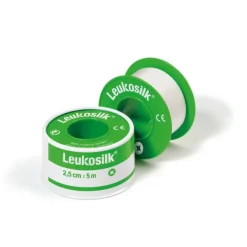 Leukoplast Leukosilk Cerotto Sparadrappo 2.5Cm X 5M Cerotti Rocchetto Classico