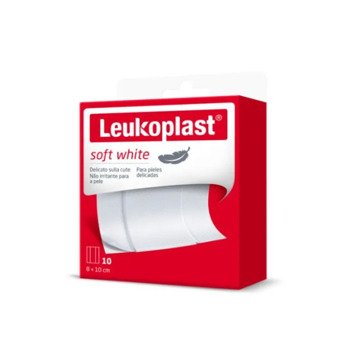 Leukoplast Soft Cerotto Ritagliabile 8Cm X 10Cm 10 Strisce