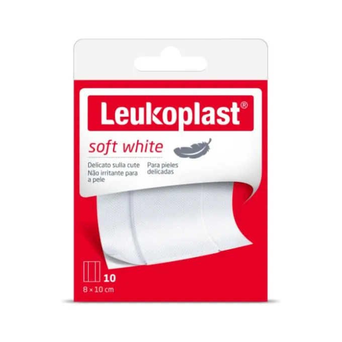 Leukoplast Soft Cerotto Ritagliabile 8Cm X 10Cm 10 Strisce