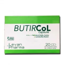 Levanpharma Butircol Integratore 20 Capsule Gonfiore
