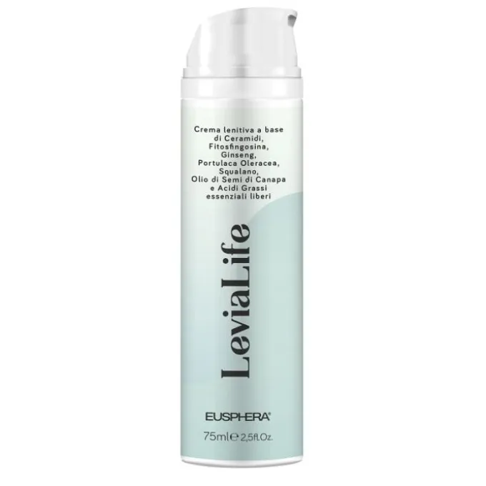 Levialife Crema Antirughe Viso E Collo 75Ml Idratazione Pelle Secca